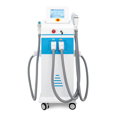 ماشين زيبايي 4 در 1 با دستگاه حذف موي ليزر Elight RF IPL Nd Yag