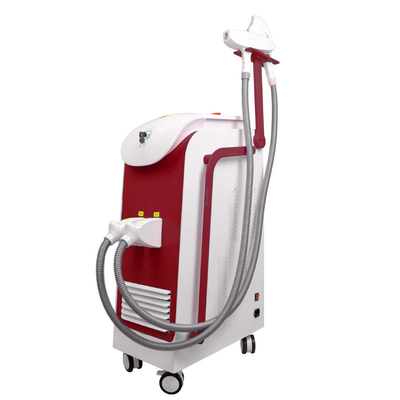 Q Switched Nd Yag Shr Hair Removal Machine Vertical Dark Spot Tattoo Removal Equipment