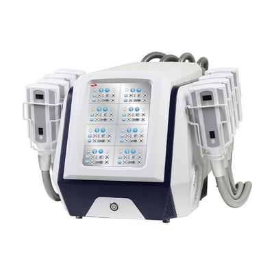 Portable Cooling Plate Cryo Fat Freezing Machine With Eight Handles