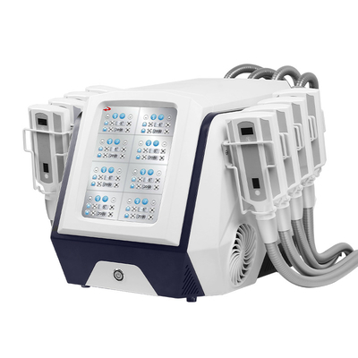Portable Cooling Plate Cryo Fat Freezing Machine With Eight Handles