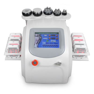 Portable 100mw Lipo Laser Slimming Machine 40khz Cavitation Vacuum Weight Loss