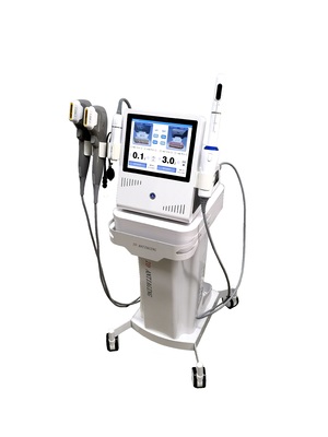 5 Handles HiFu Beauty Machine 4 In 1 Vmax Ultra Former Iii Facial Body Cartridge 9d Vaginal Tightening Machine