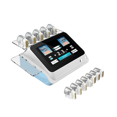 Vertical Ultrasound Hifu Therapy Machine Body 30000 Shots Probe SMAS Transducers For Face Lift