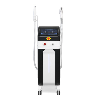 2 در 1 لیزر چند منظوره از بین بردن خالکوبی در ثانیه Nd Yag و 808nm Diode Hair Removal Pico Laser Machine