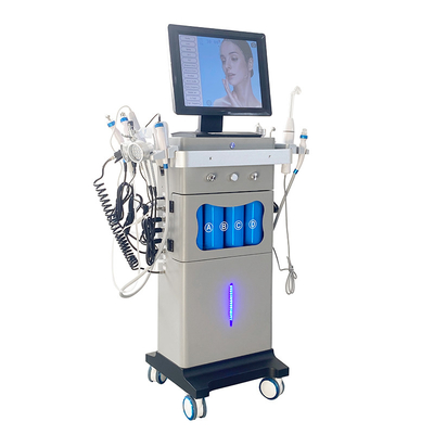 15 در 1 Hydra Dermabrasion آب پاک کننده صورت پاک کننده سر سیاه ماشین هیدرو میکرودرمابراسیون