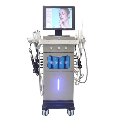 15 در 1 Hydra Dermabrasion آب پاک کننده صورت پاک کننده سر سیاه ماشین هیدرو میکرودرمابراسیون