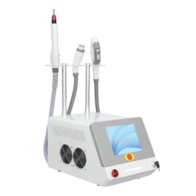 دستگاه 3 در 1 پیکوسکنده لیزر موهای پاک کننده Ipl RF با دسته 3pcs
