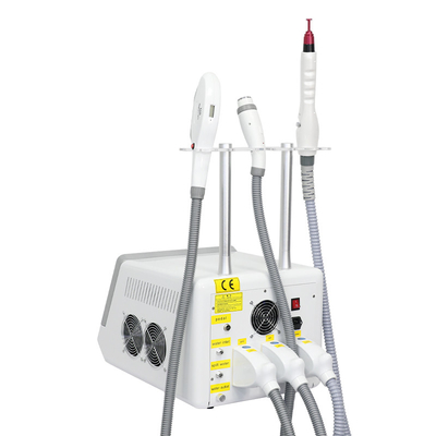 دستگاه 3 در 1 پیکوسکنده لیزر موهای پاک کننده Ipl RF با دسته 3pcs