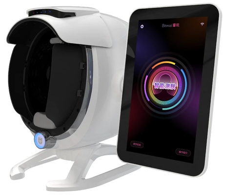 a6 Magic Skin Mirror Skin Analyzer AI 3D Skin Scanner تحلیلگر چهره لامپ چوبی اسکنر پوست