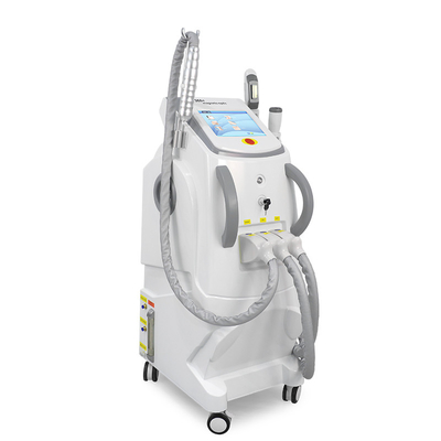 دستگاه زیبایی چند منظوره 3 در 1 Elight Ipl Opt موهای پاک کننده و Nd Yag Carbon Peeling دستگاه پاک کننده خالکوبی سفید کننده