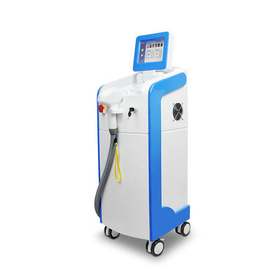 دستگاه لیزر موهای زائد دایود 808 نانومتری با اندازه نقطه 10 * 16 میلی‌متر، عرض پالس 20-950 میلی‌ثانیه و چگالی انرژی >115 ژول بر سانتی‌متر مربع