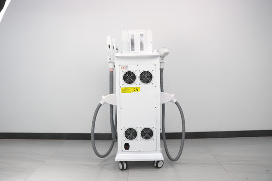 4 in1 Multi-functional Laser Beauty machine Magneto-optics light Vertical four handles Hair Removal Laser Painless Safe Hair Removal Laser Tattoo Removal RF machine