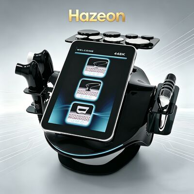 Hazeon 448KHZ Tecar Therapy Machine RES CET Monopolar RF Transfer Energy Diathermy Device for Muscle Pain Relieve Cellulite Reduce Deep Heating