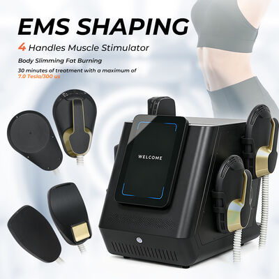 دستگاه پیکرتراشی قابل حمل EMS با صفحه نمایش 12 اینچی با توان خروجی 2800 وات و فناوری EMSlim برای تحریک عضلات
