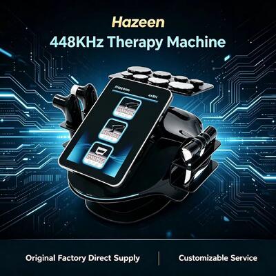 Aparelho de Terapia Tecar Hazeen 448kHz رادیو فرکانس Monopolar (CET+RET) برای استفاده حرفه ای، خانگی و تجاری