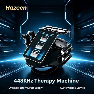 Aparelho de Terapia Tecar Hazeen 448kHz رادیو فرکانس Monopolar (CET+RET) برای استفاده حرفه ای، خانگی و تجاری