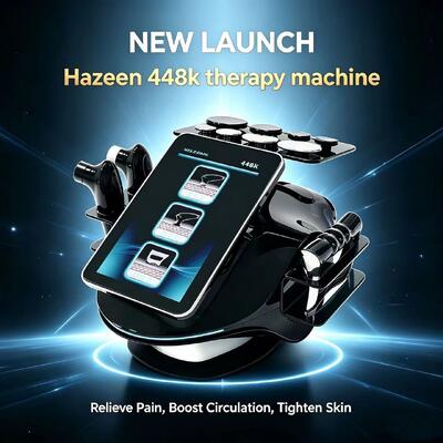 دستگاه فیزیوتراپی تک قطبی RF Hazeen 448K Tecar Tensamax Diathermy Terapeutic Equipment for Clinic