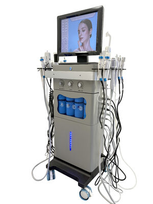 دستگاه حرفه ای 18 در 1 Aqua Exfoliate Oxygen Nourish Repair Facial Bright Spa