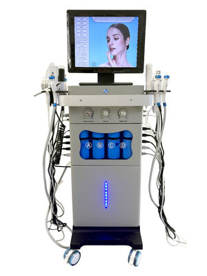 دستگاه حرفه ای 18 در 1 Aqua Exfoliate Oxygen Nourish Repair Facial Bright Spa