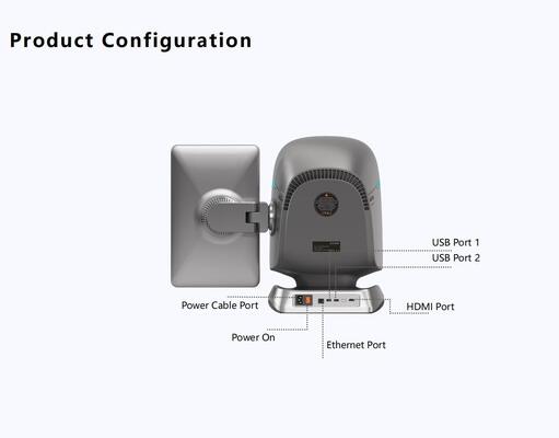 دستگاه ردیاب تشخیصی آرایشی سالن زیبایی صفحه نمایش 15.6 اینچی آنالایزر تصویربرداری سه بعدی از پوست