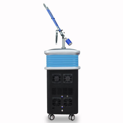 دستگاه لیزر Picosecond عمودی Pico Laser Tattoo Pigment Removal Skin Whitening Rejuvenation Beauty Equipment