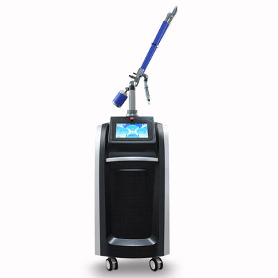 دستگاه لیزر Picosecond عمودی Pico Laser Tattoo Pigment Removal Skin Whitening Rejuvenation Beauty Equipment