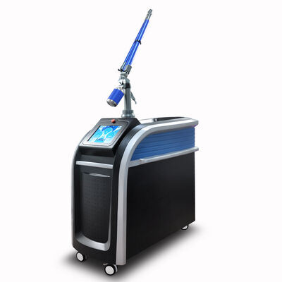 دستگاه لیزر Picosecond عمودی Pico Laser Tattoo Pigment Removal Skin Whitening Rejuvenation Beauty Equipment