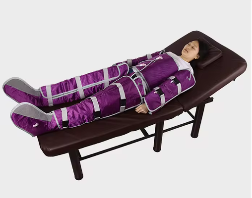 دستگاه پرسوتراپی حرفه‌ای 3 در 1 تخلیه لنفاوی، لباس فشار هوا، لاغری بدن با انطباق مادون قرمز EMS