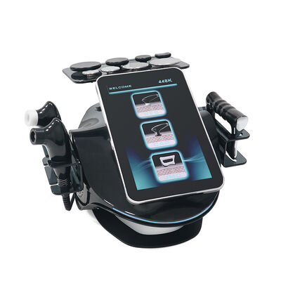 Hazeen 448K Tecar Therapy Radiofrequency Machine for Face & Body Skin Lifting Cellulite Reduction