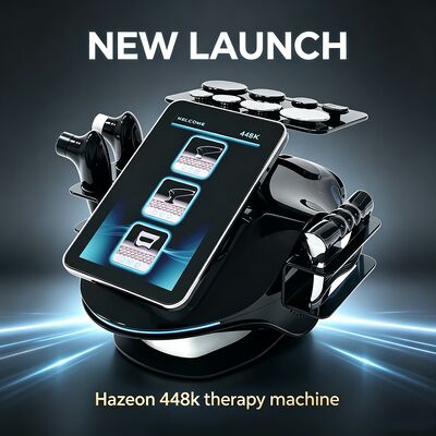 Hazeon 3 در 1 Tecar CET RET درمان دیاترمی فیزیوتراپی 448khz ماشین های درمان تکار تسکین درد از آسیب های ورزشی