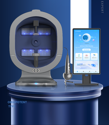 X5 Pro AI Facial Skin Analyzer اسکنر صورت چند طیفی تجهیزات تشخیص پوست سالن